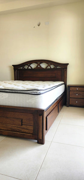 Cama X con gavetas auxiliares