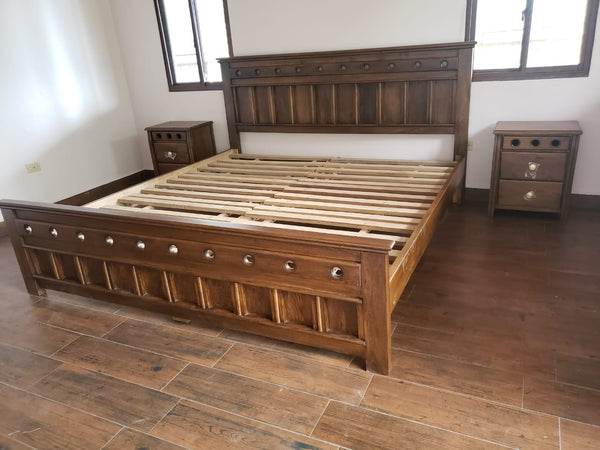 Cama Sevilla 3/4 con dos gavetas auxiliares