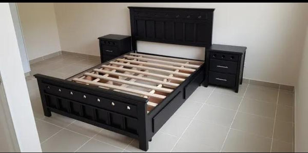 Cama Sevilla 3/4 con dos gavetas auxiliares