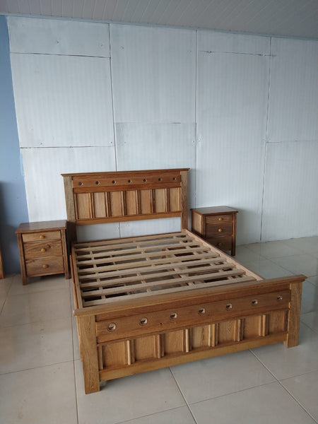 Cama Sevilla 3/4 con dos gavetas auxiliares